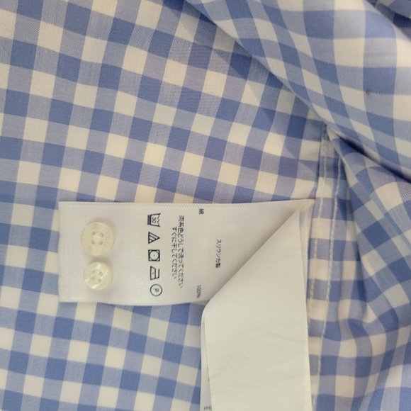 Chaps Gingham Mixed Pattern Shirt - Picture 5 of 8